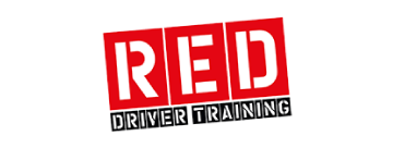 red driving school logo